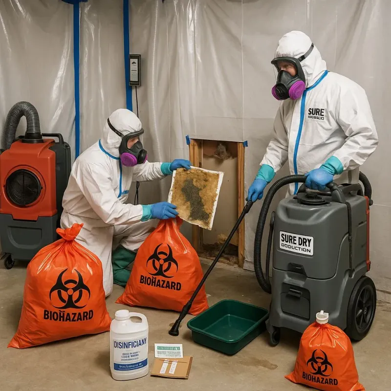 Contaminated Water Handling Protocols process in Jamestown, KY
